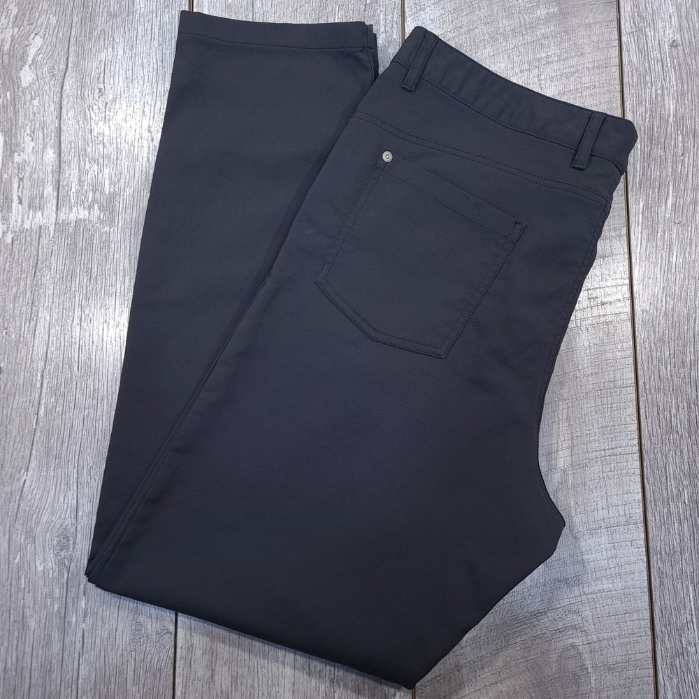 Outlier Slim Dungarees Men 38x32 Black Workcloth Schoeller Canvas Pants